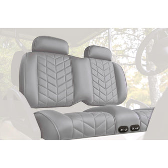 MadJax Aviator Club Car Precedent/Tempo/Onward Graphite Front Seat Cushions with Thermaflex (Years 2012-Up)