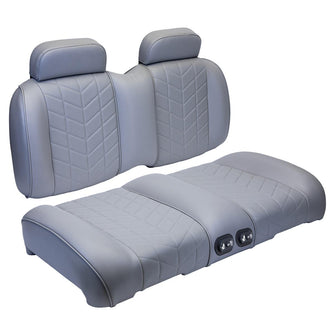 MadJax Aviator Club Car Precedent/Tempo/Onward Graphite Front Seat Cushions with Thermaflex (Years 2012-Up)