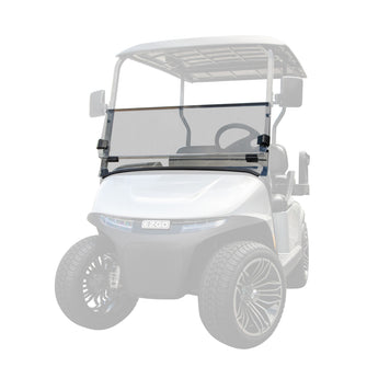 RedDot EZGO RXV Tinted Folding 3/16" Windshield with Rubber Trim (Years 2024-Up)