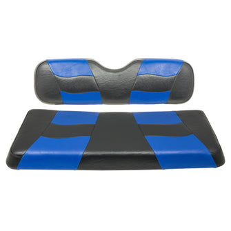 MadJax Riptide Two-Tone Seats for Genesis 150 Rear Seat Kits - Alpha Blue/Black