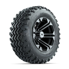 GTW Specter Machined/Black 12 in Wheels with 23x10.00-12 Rogue All Terrain Tires  Full Set