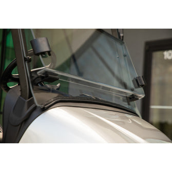 RedDot EZGO RXV Tinted Folding 1/4" Windshield with Rubber Trim (Years 2024-Up)