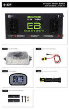 ICON EV 2021-2023 Eco Lithium 51v 105Ah "ICON MCU" Battery Bundle - Skinny