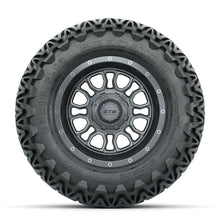 GTW Volt Gunmetal/Machined 12 in Wheels with 23x10.5-12 Predator All Terrain Tires – Full Set