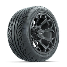 GTW Raven Off-Road Matte Grey 14 in Wheels with 225/40-R14 Fusion GTR Street Tires – Full Set