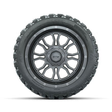 GTW Volt Gunmetal/Machined 14 in Wheels with 23x10-R14 Nomad All Terrain Tires - Full Set