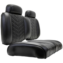 MadJax Aviator EZGO TXT/RXV & MadJax XSeries Black Front Seat Cushions