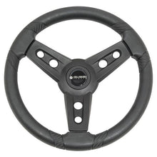 Gussi Italia Lugana Black Steering Wheel For All Club Car Precedent Models