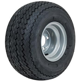 8ù GTW Topspin Tire & Silver Steel Wheel Assembly