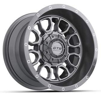 12ù GTW Volt Gunmetal with Machined Accents Wheel