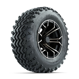 GTW Spyder Bronze/Matte Black 12 in Wheels with 23x10.00-12 Rogue All Terrain Tires  Full Set