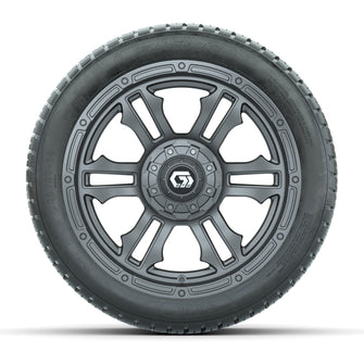 GTW Shogun Gunmetal 14 in Wheels with 205/30-14 Fusion Street Tires  Full Set