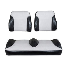 Club Car Precedent Black/Silver Suite Seats (Years 2004-2011)