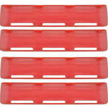 40” Red Single Row LED Light Bar Cover Pack PN# 02-066 Madjax 