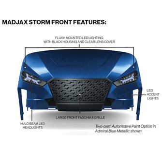 MadJax Storm Body Kit for EZGO TXT  Sea Storm