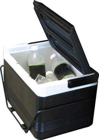 12-Pack Cooler with Rear Fender Mounting Basket