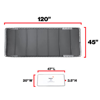 RedDot 120 inch Topsail Bimini Style Sun Top