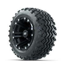 GTW Specter Matte Black 10 in Wheels with 18x9.50-10 Rogue All Terrain Tires  Full Set