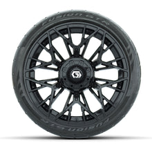 Set of (4) 15 in GTW Stellar Black Wheels with 215/40-R15 Fusion GTR Street Tires