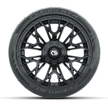 Set of (4) 15 in GTW® Stellar Black Wheels with 215/40-R15 Fusion GTR Street Tires