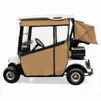 RedDot EZGO TXT 2-Passenger Chameleon Wheat Track-Style Enclosure w/ Hooks (Years 1994-2013)