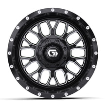 12” GTW Helix Black & Machined Wheel