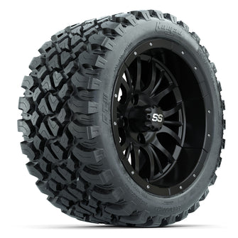 Set of (4) 14 in GTW Diesel Wheels with 23x10-14 GTW Nomad All-Terrain Tires