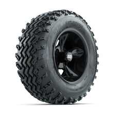 GTW Godfather Black 12 in Wheels with 23x10.00-12 Rogue All Terrain Tires  Full Set