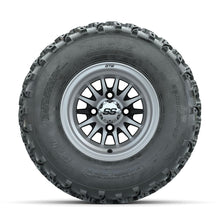 GTW Medusa Machined/Black 10 in Wheels with 22x11.00-10 Rogue All Terrain Tires – Full Set