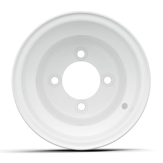 8" GTW White Steel Wheel (2:5 Offset)