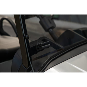 RedDot EZGO RXV Tinted Folding 3/16" Windshield with Rubber Trim (Years 2024-Up)