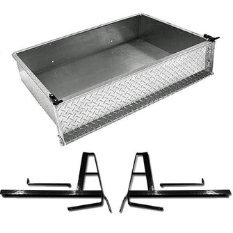 GTW Aluminum Cargo Box Kit For Club Car DS (Years 2000-Up)