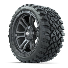 GTW Shogun Gunmetal 15 in Wheels with 23x10-R15 Nomad Steel Belted Radial All-Terrain Tires  Full Set