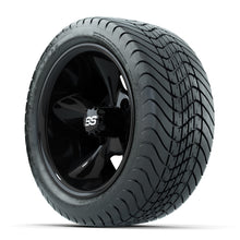 GTW Godfather Black 12 in Wheels with 215/35-12 Mamba Street Tires  Full Set