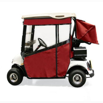 RedDot Club Car Chameleon 2 Passenger Track Style Red Enclosure