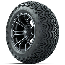 GTW Spyder Matte Grey 14 in Wheels with 23x10-14 GTW Predator All-Terrain Tires  Full Set