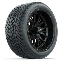 Set of (4) 14 in GTW Diesel Wheels with 225/30-14 Mamba Street Tires