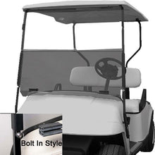 RedDot EZGO TXT/T48 Bolt Folding 3/16" Tinted Windshield (Years 2014-Up)