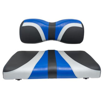 RedDot Blade Front Seat Covers for Yamaha Drive/Drive2  Alpha Blue / Silver / Black Carbon Fiber