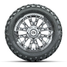 GTW Stellar Chrome 14 in Wheels with 23x10.00-14 Rogue All Terrain Tires – Full Set