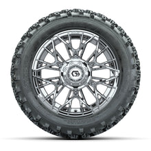 GTW Stellar Chrome 14 in Wheels with 23x10.00-14 Rogue All Terrain Tires  Full Set