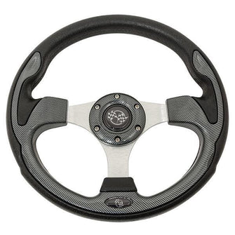 Club Car-EZGO-Yamaha - GTW Carbon Fiber Steering Wheel