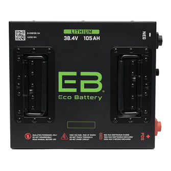 Club Car DS (36V) Eco Lithium 38V 105Ah Battery Bundle - Cube