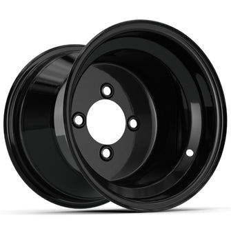 10" Matte Black Steel Wheel (3:5 Offset)