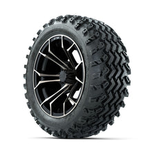 GTW Spyder Bronze/Matte Black 14 in Wheels with 23x10.00-14 Rogue All Terrain Tires  Full Set