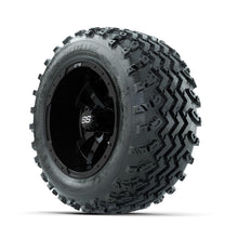 GTW Storm Trooper Black 10 in Wheels with 18x9.50-10 Rogue All Terrain Tires – Full Set