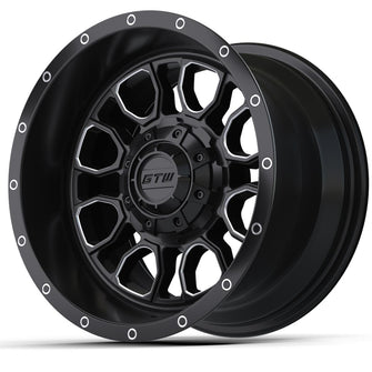 14” GTW Volt Black & Machined Wheel