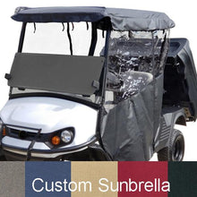 Cushman Hauler Over The Top 3 Sided Custom Sunbrella Enclosure