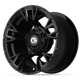 12″ GTW® Vandal Matte Black with Machined Accents Wheel