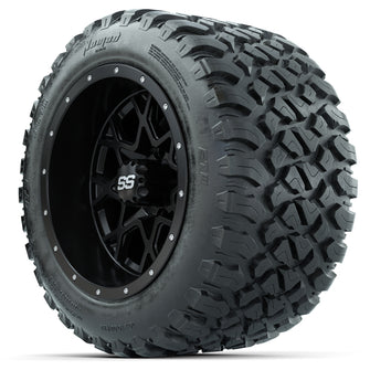 Set of (4) 12 in GTW Vortex Wheels with 20x10-R12 GTW Nomad All-Terrain Tires